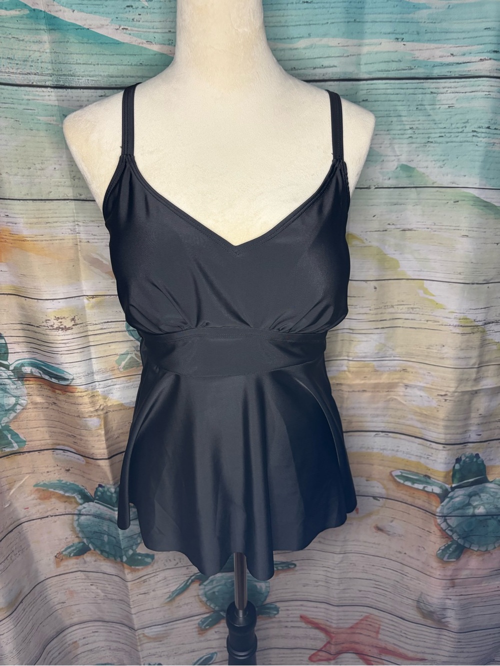 Black Women’s Tankini Rebel Raven